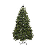 Kunstig Juletre Med 300 Led Grønn 180 Cm Pvc Og Metall