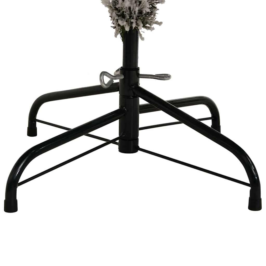 Kunstig Juletre Med 300 Led Grønn Og Hvit 180 Cm Pvc Og Metall