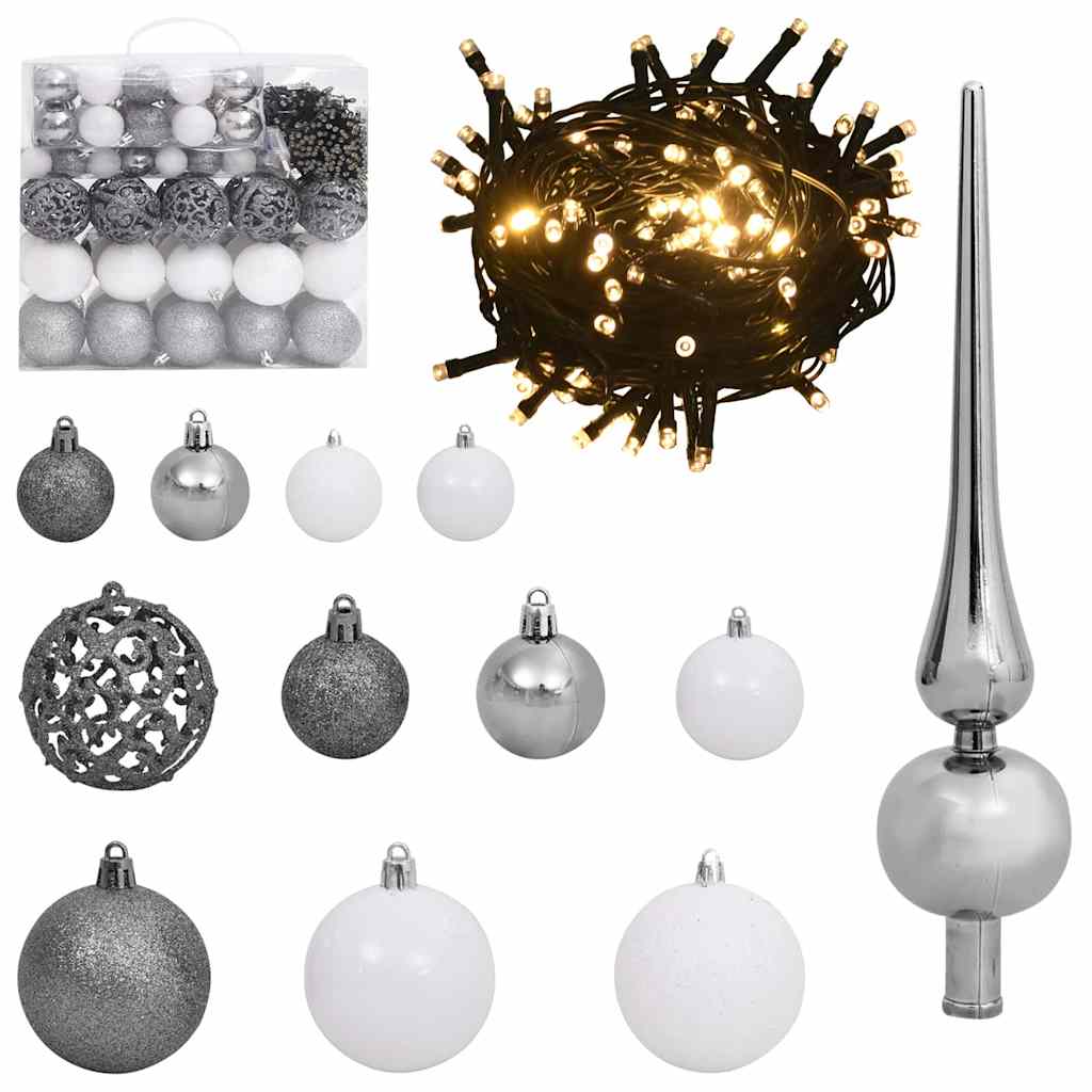 Kunstig Juletre Grønn 66 X 66 X 150 Cm Pvc Og Plast Og Stål