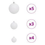 Kunstig Juletre Grønn 66 X 66 X 150 Cm Pvc Og Plast Og Stål