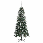 Kunstig Juletre Grønn 66 X 66 X 150 Cm Pvc Og Plast Og Stål