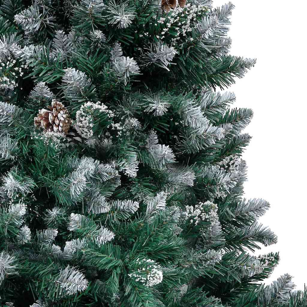 Kunstig Juletre Med 150 Led Grønn 150 Cm Pvc Og Stål Og Plast