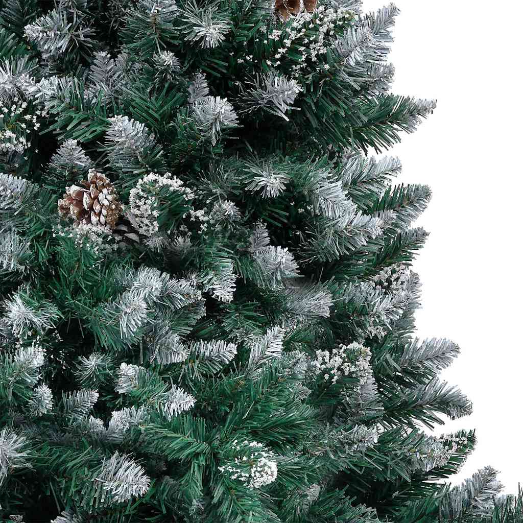 Kunstig Juletre Med 150 Led Grønn 150 Cm Pvc Og Stål Og Plast