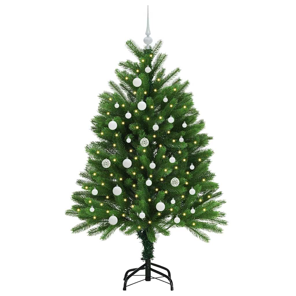 Juletre Med 150 Led Med Stativ Grønn 120 Cm Pe