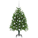 Juletre Med 150 Led Med Stativ Grønn 120 Cm Pe