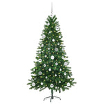 Juletre Med 150 Led Med Stativ Grønn 150 Cm Pe