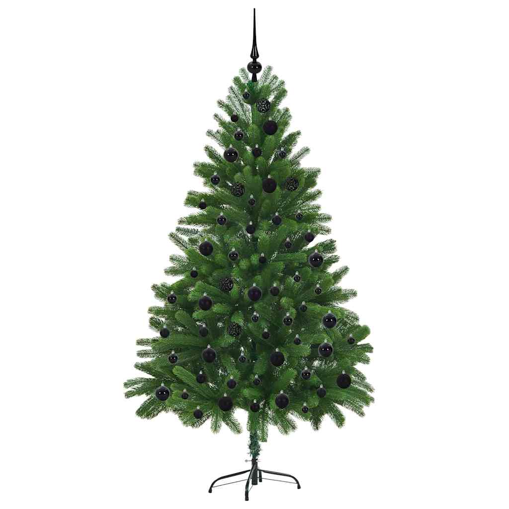 Juletre Med 300 Led Med Stativ Grønn 180 Cm Pe