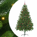 Juletre Med 300 Led Med Stativ Grønn 210 Cm Pe
