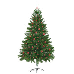 Juletre Med 300 Led Med Stativ Grønn 210 Cm Pe