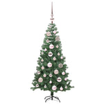 Juletre Med 150 Led Med Stativ Grønn 120 Cm Pvc