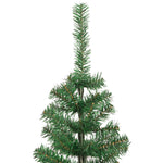 Juletre Med 150 Led Med Stativ Grønn 120 Cm Pvc
