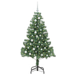 Juletre Med 150 Led Med Stativ Grønn 150 Cm Pvc
