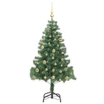 Juletre Med 150 Led Med Stativ Grønn 150 Cm Pvc