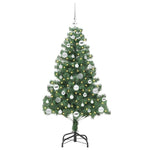Juletre Med 150 Led Med Stativ Grønn 150 Cm Pvc