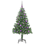 Juletre Med 150 Led Med Stativ Grønn 150 Cm Pvc