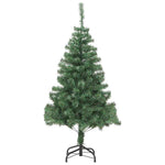 Juletre Med 300 Led Med Stativ Grønn 180 Cm Pvc