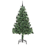 Juletre Med 300 Led Med Stativ Grønn 210 Cm Pvc