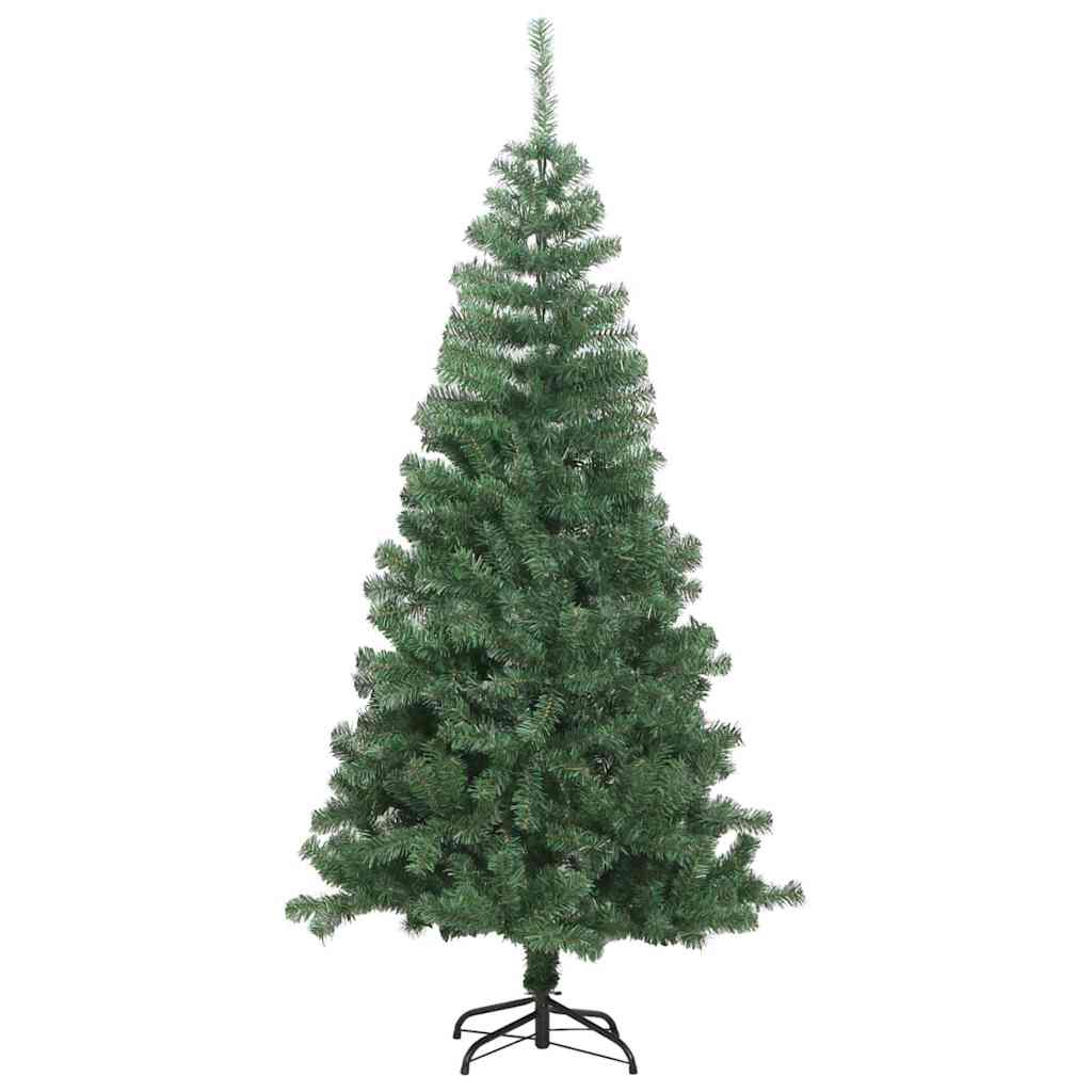 Juletre Med 300 Led Med Stativ Grønn 240 Cm Pvc