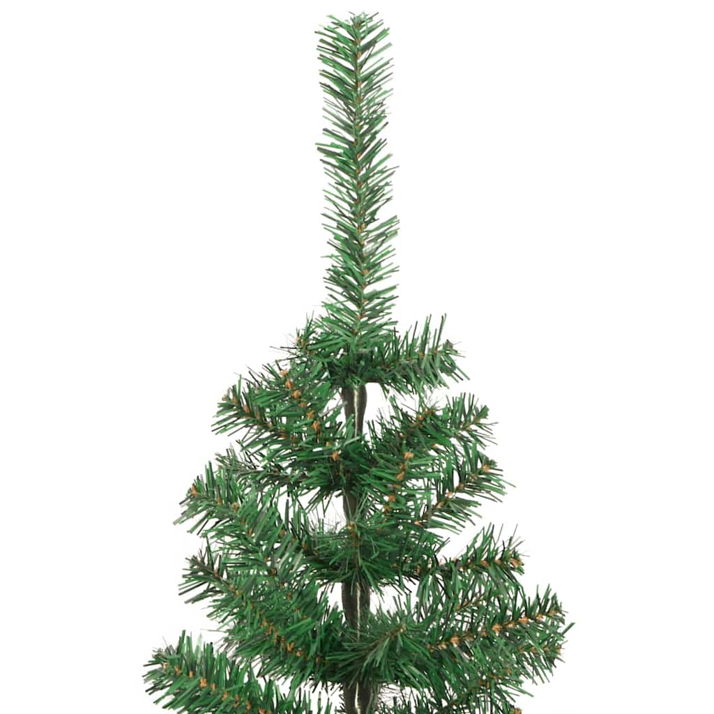Juletre Med 300 Led Med Stativ Grønn 240 Cm Pvc
