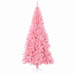 Juletre Med 300 Led Med Stativ Rosa 210 Cm Pvc