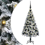 Kunstig Juletre Med 150 Led Grønn 120 Cm Pvc Og Stål Og Plast