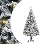Kunstig Juletre Med 150 Led Grønn 120 Cm Pvc Og Stål Og Plast