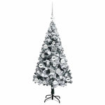 Kunstig Juletre Med 150 Led Grønn 120 Cm Pvc Og Stål Og Plast