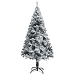 Kunstig Juletre Med 150 Led Grønn 120 Cm Pvc Og Stål Og Plast