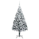 Kunstig Juletre Med 300 Led Grønn 180 Cm Pvc Og Stål Og Plast