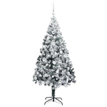 Kunstig Juletre Med 300 Led Grønn 180 Cm Pvc Og Stål Og Plast