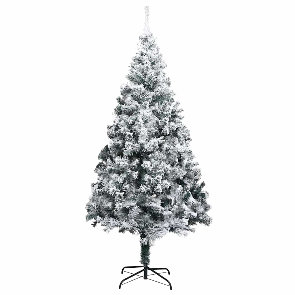 Kunstig Juletre Med 300 Led Grønn 180 Cm Pvc Og Stål Og Plast