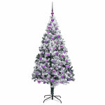 Kunstig Juletre Med 300 Led Grønn 180 Cm Pvc Og Stål Og Plast
