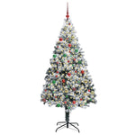 Kunstig Juletre Med 300 Led Grønn 180 Cm Pvc Og Stål Og Plast