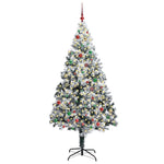 Kunstig Juletre Med 300 Led Grønn 210 Cm Pvc Og Stål Og Plast