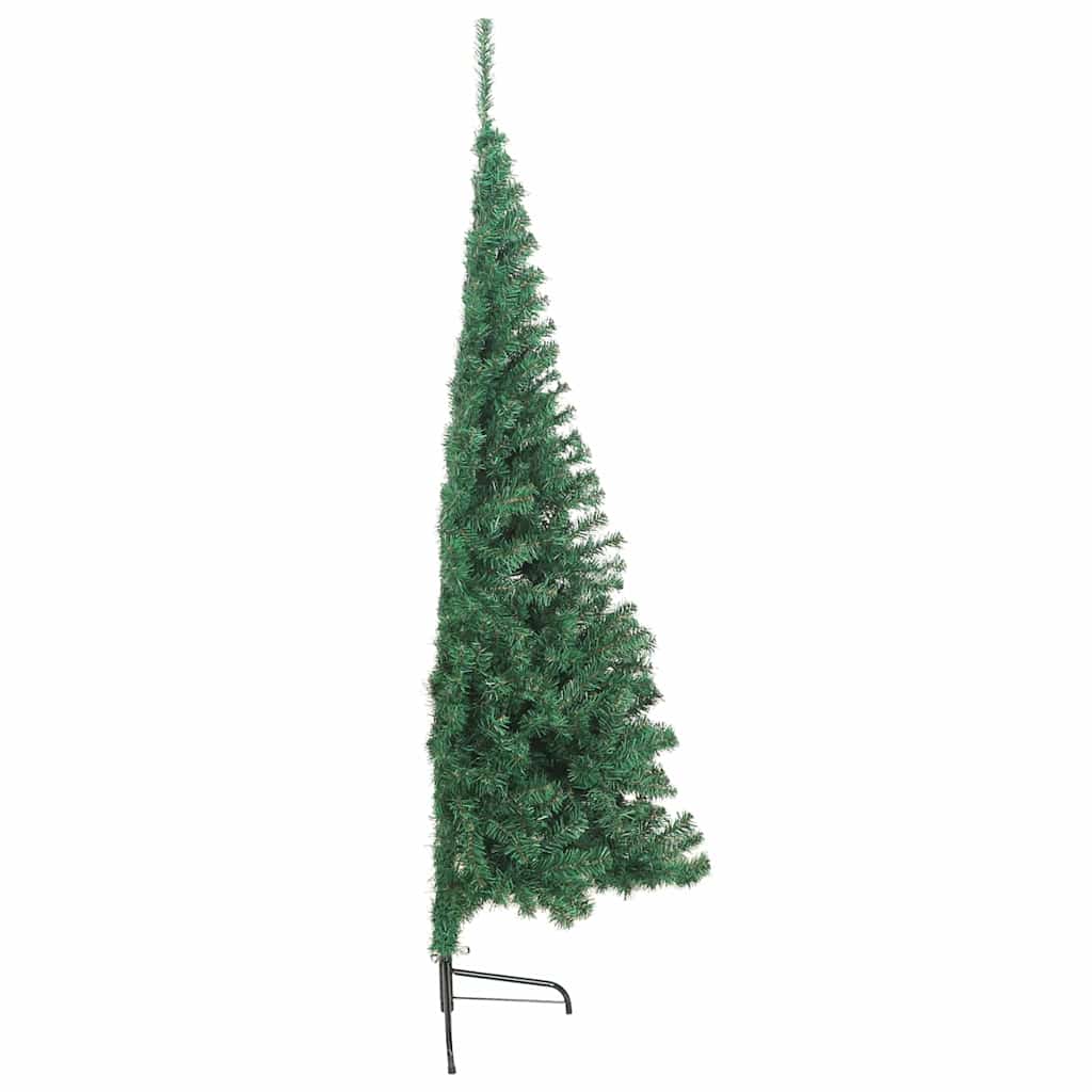 Kunstig Forhåndsopplyst Juletre Med 300 Led Grønn 210 Cm Pvc