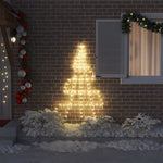 Led Juletre Med Bakkepler Med 112 Led Varmhvit 180 Cm Metall