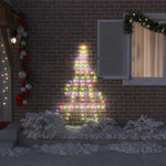 Led Juletre Med Bakkepler Med 112 Led Flerfarget 180 Cm Metall