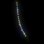 Led Juletre Med Bakkepler Med 112 Led Flerfarget 180 Cm Metall