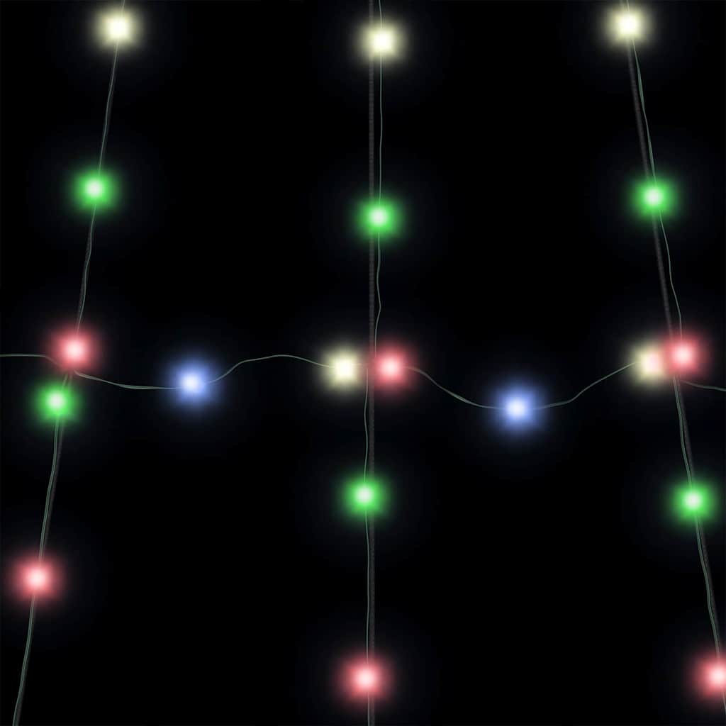 Led Juletre Med Bakkepler Med 276 Led Flerfarget 500 Cm Metall