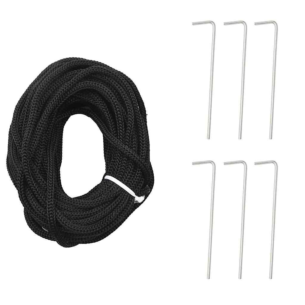 Led Juletre Med Bakkepler Med 390 Led Varmhvit 250 Cm Jern