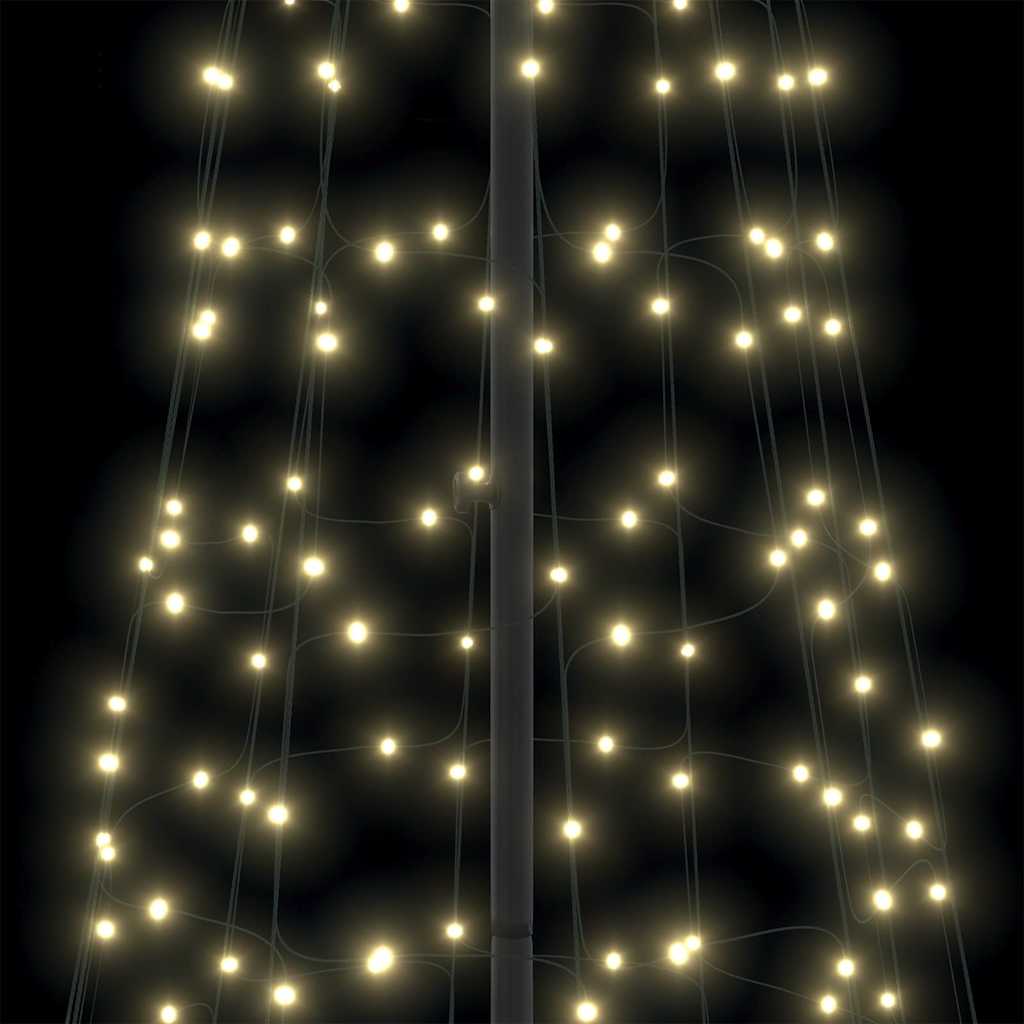 Led Juletre Med Bakkepler Med 800 Led Varmhvit 400 Cm Jern