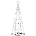 Led Juletre Med 390 Led Med Jordspyd Flerfarget 250 Cm Jern