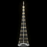 Led Juletre Med 230 Led Varmhvit 51 X 51 X 190 Cm Metall