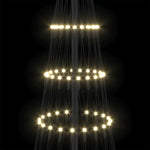 Led Juletre Med 230 Led Varmhvit 71 X 71 X 184.5 Cm Metall
