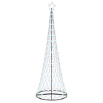 Led Juletre Med Stativ Kaldhvit 100.5 X 100.5 X 302.5 Cm Metall