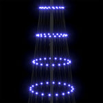 Led Juletre Med 350 Led Blå 100.5 X 100.5 X 302.5 Cm Metall