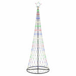 Led Juletre Flerfarget 100.5 X 100.5 X 302.5 Cm Metall