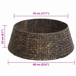 Juletræring Svart 60 X 60 X 22 Cm Vannhyasint