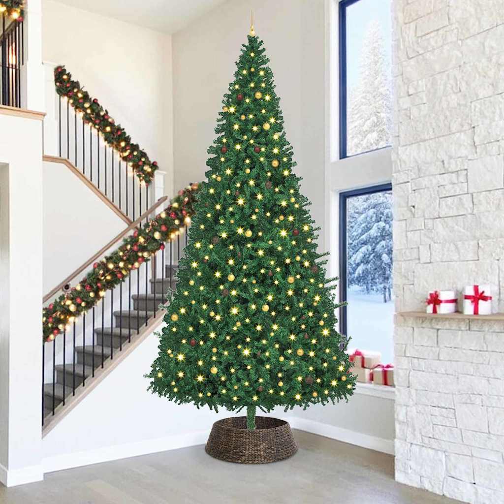 Juletræring Svart 90 X 90 X 28 Cm Vannhyasint