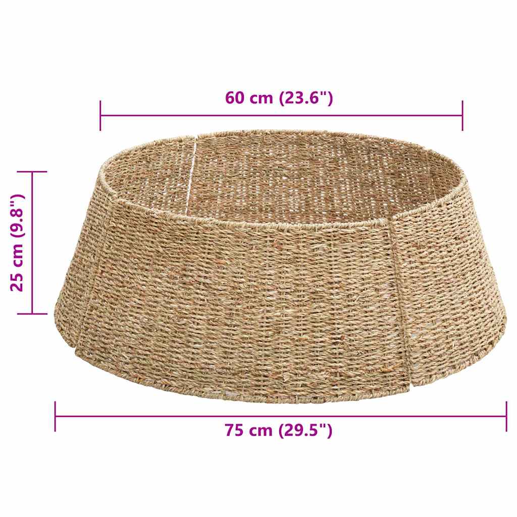 Juletræring Brun 75 X 75 X 25 Cm Sjøgress